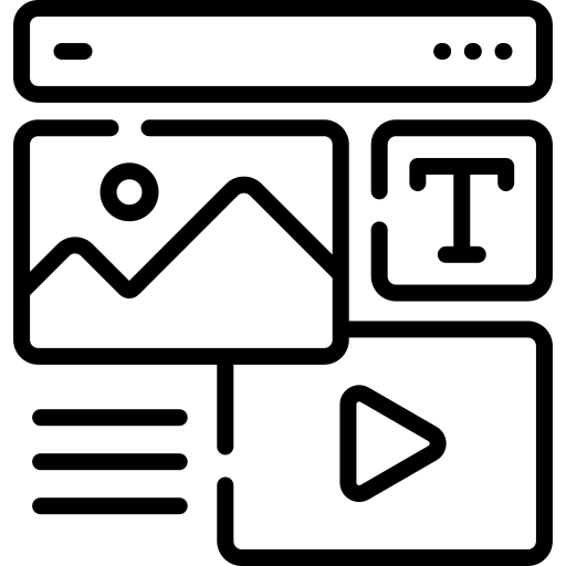 Dynamic Website Design Icon