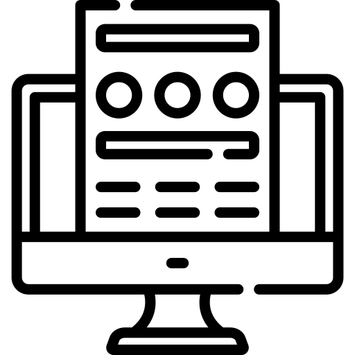 Landing Page Design Icon