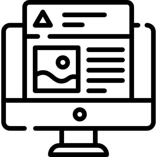 Static Website Design Icon